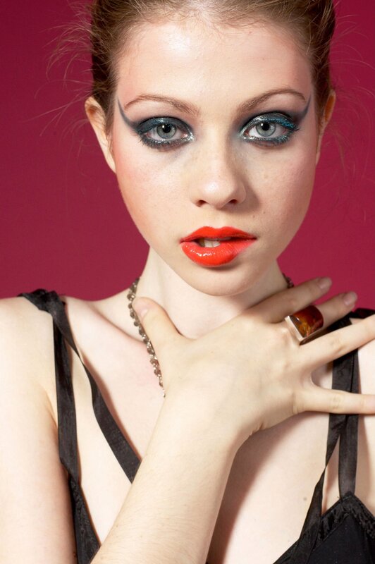 woman with dramatic makeup