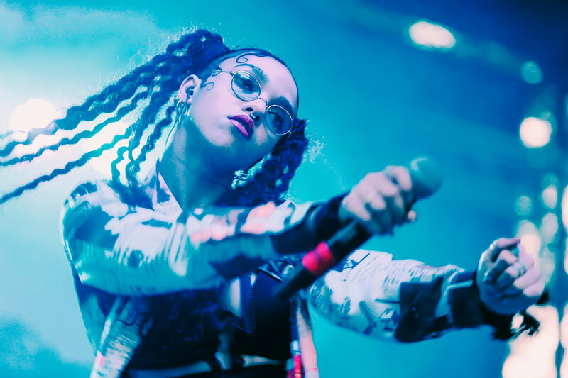 Woman with Dreadlocks Singing