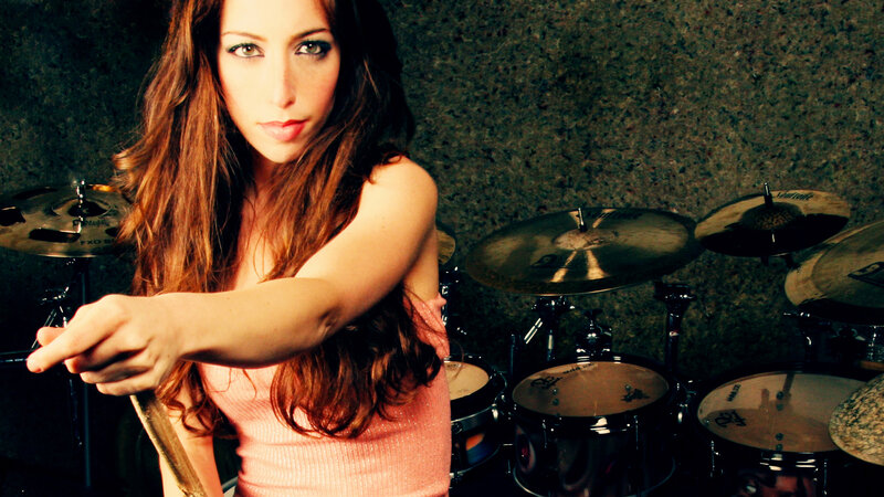 Woman with Drumsticks