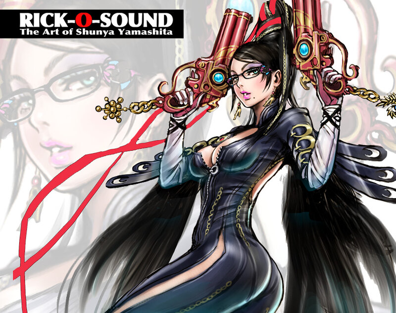 Woman with Dual Guns — Black