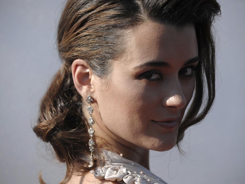 woman with elegant earrings