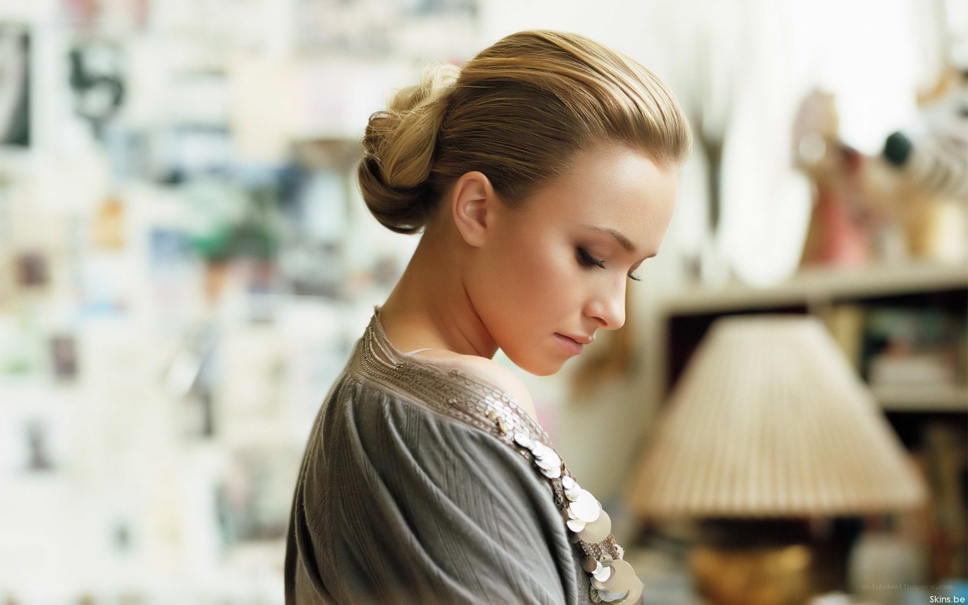 woman with elegant updo