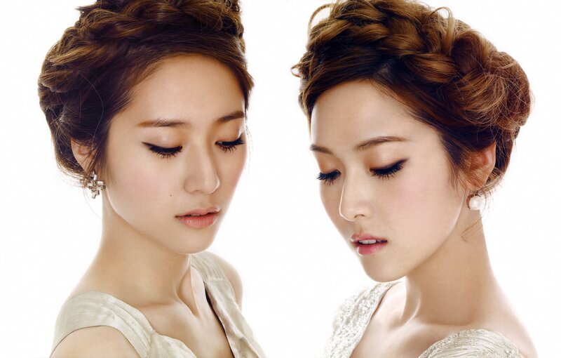 woman with elegant updo hairstyle