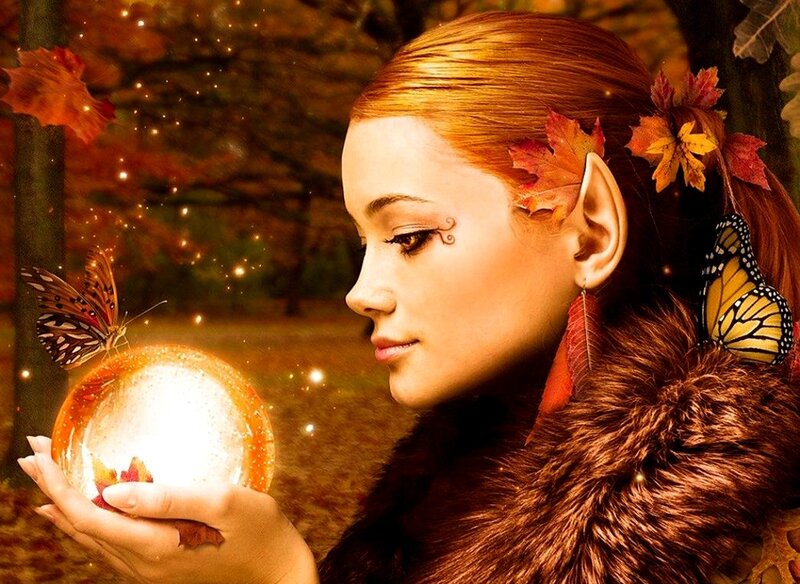 Woman with Elf Ears