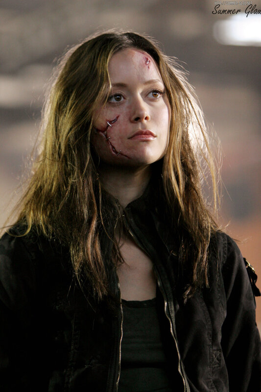 woman with facial injury