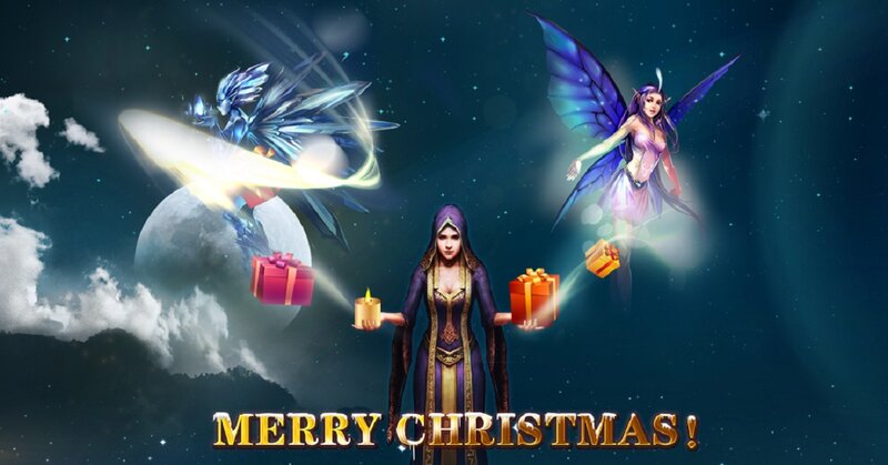 Woman with Fairies — Purple, Magical