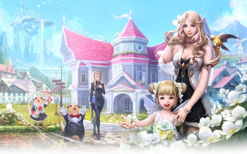 Woman with Fairy Child