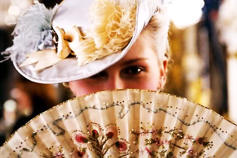Woman with Fan and Hat