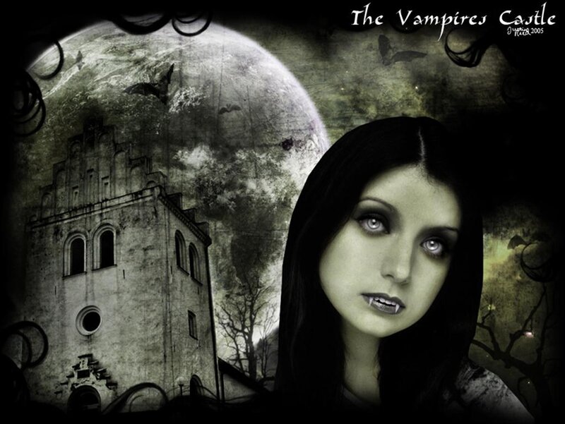 Woman with Fangs — Black