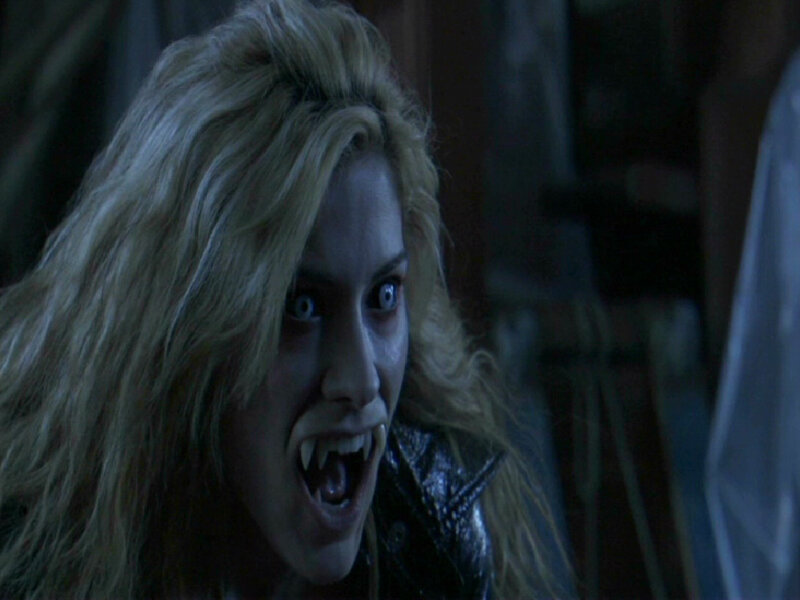 Woman with Fangs