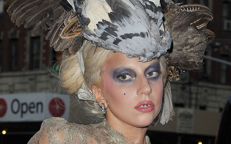 Woman with Feather Headdress — Gray