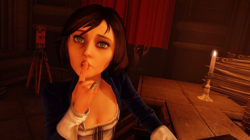 woman with finger to lips