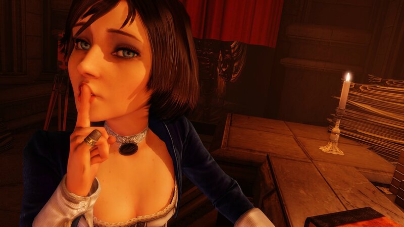 woman with finger to lips