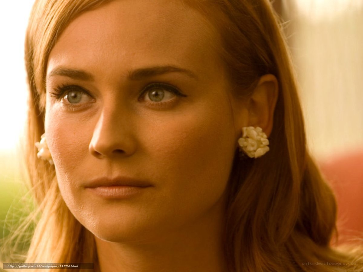 woman with flower earrings