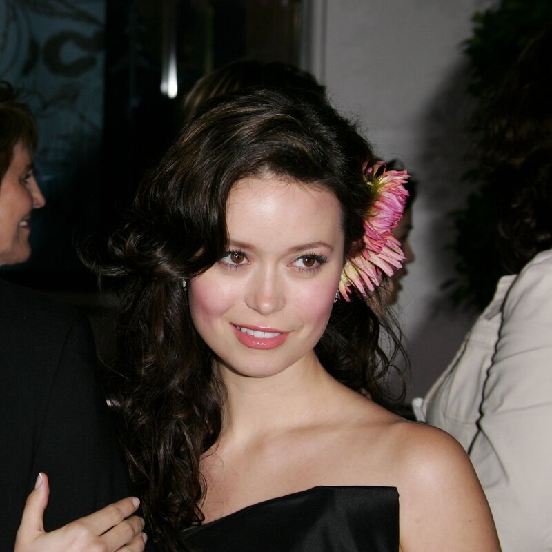 Woman with Flower in Hair — Black, Formal