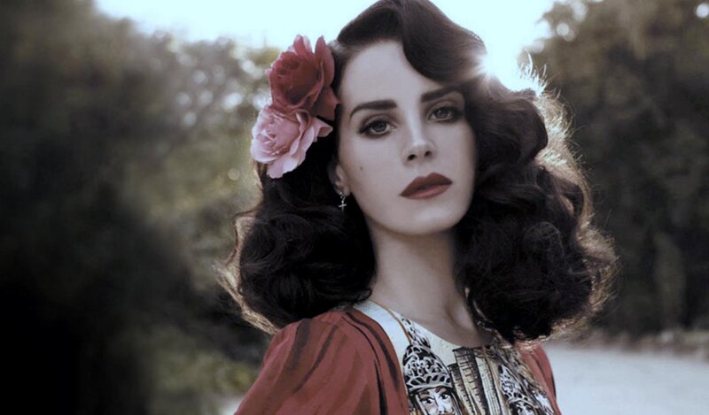 Woman with Flowers in Hair — Brown, Dramatic, Afternoon