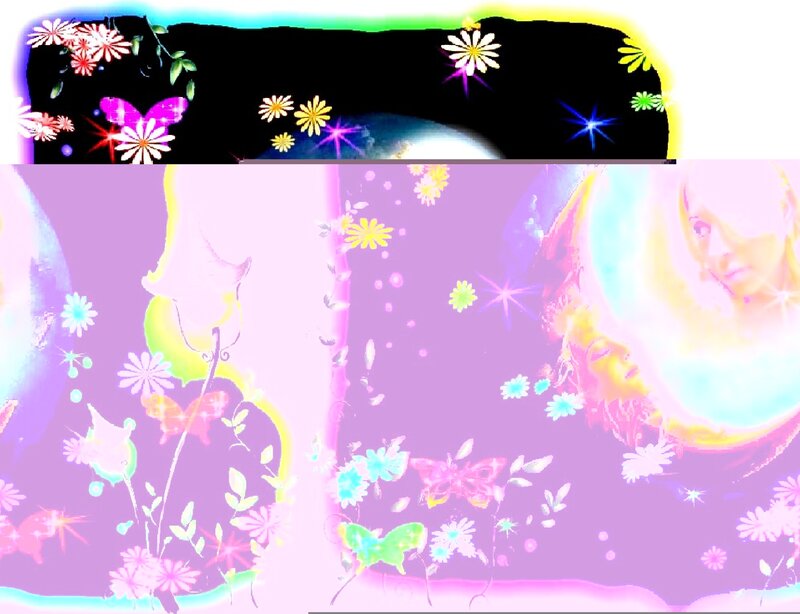 Woman with Flowers — Purple