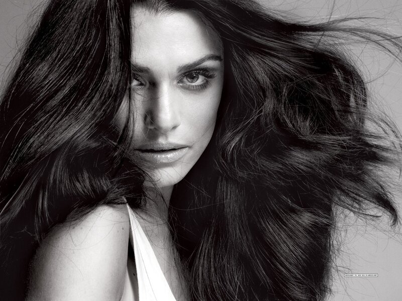 woman with flowing hair
