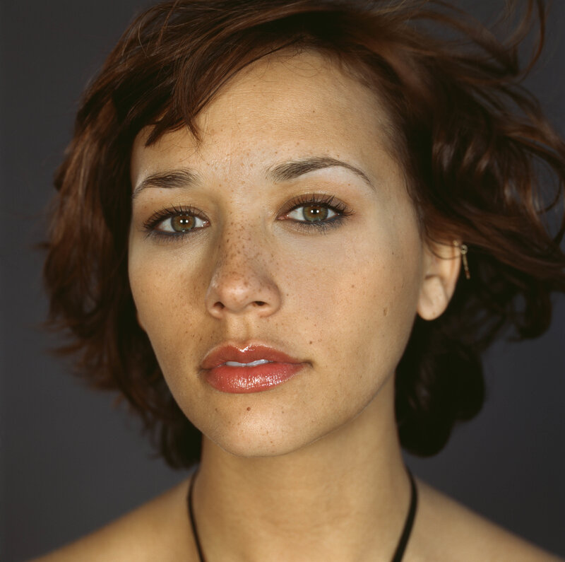 woman with freckles and short hair