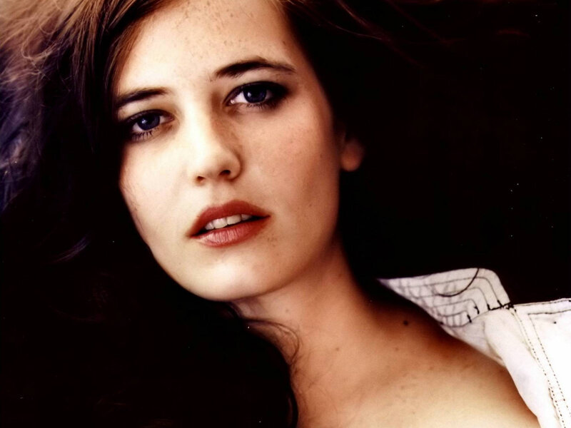 Woman with Freckles — Brown, Intense, Photograph