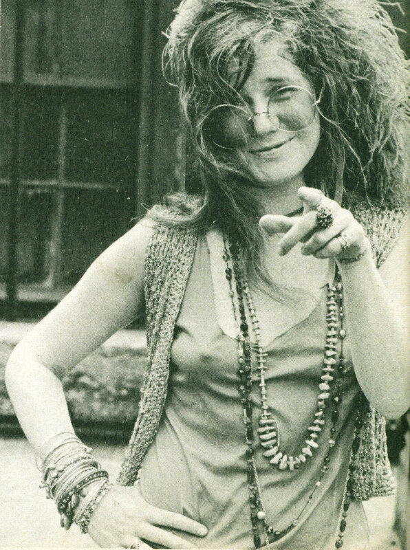 woman with glasses and beads