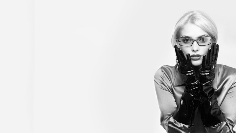 Woman with Glasses and Gloves