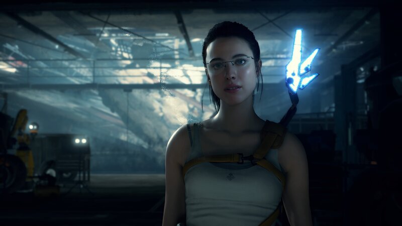 Woman with Glasses and Weapon