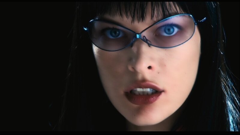 Woman with Glasses — Black, Dramatic, Photograph