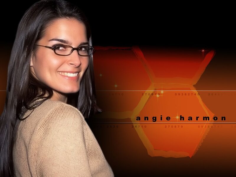 Woman with Glasses — Orange