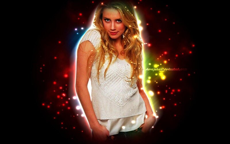 woman with glowing aura