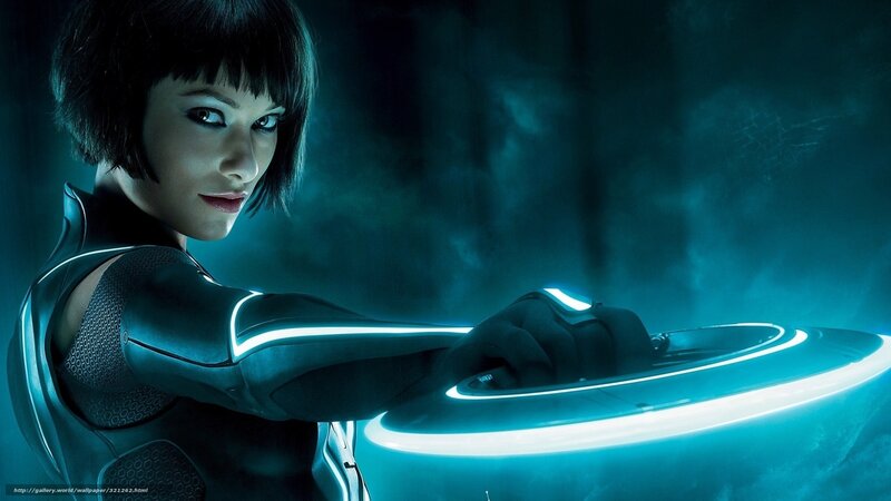 Woman with Glowing Disc