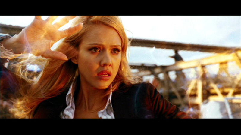 Woman with Glowing Hand — Gold