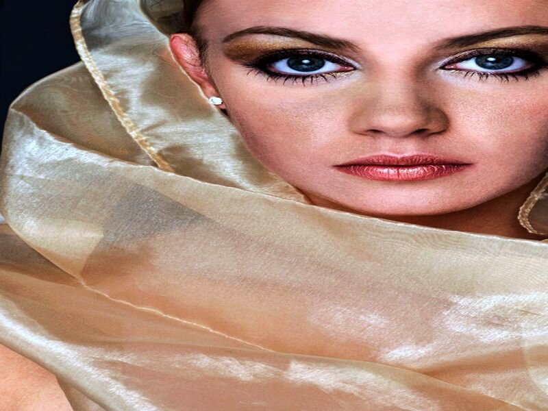 Woman with Gold Scarf