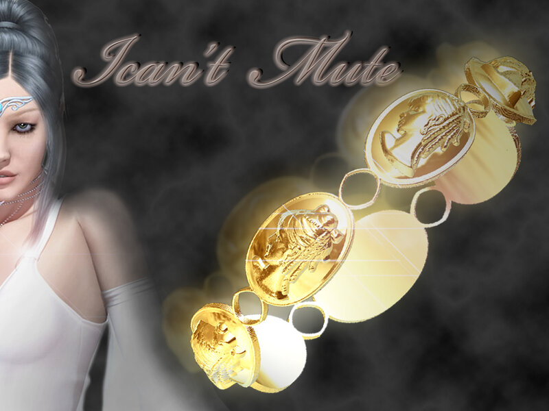 Woman with Golden Bracelet — Gold