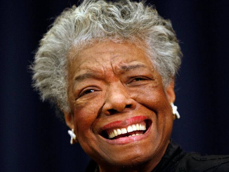 Woman with Gray Hair — Joyful