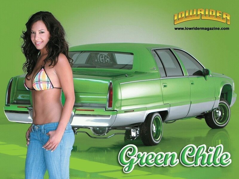 Woman with Green Car — Vibrant