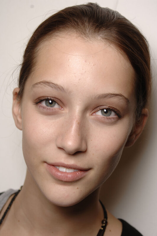 woman with green eyes
