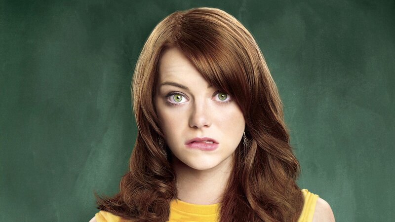 woman with green eyes and red hair