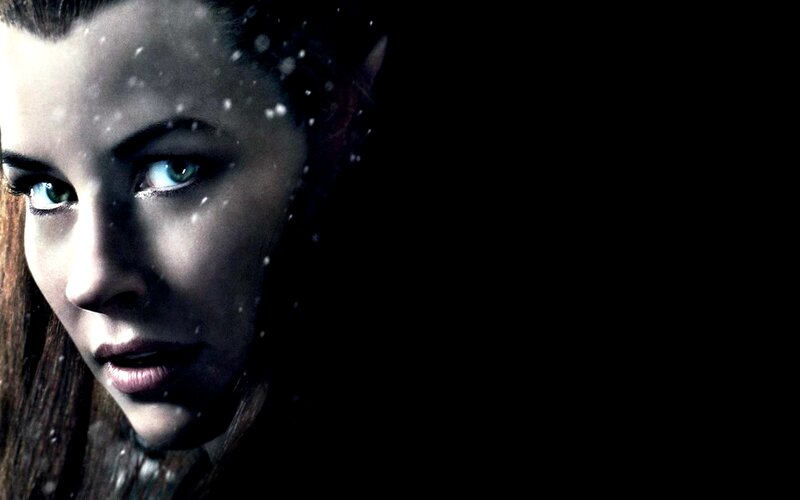 Woman with Green Eyes — Black, Dramatic, Winter