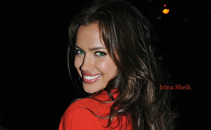 Woman with Green Eyes — Black, Smiling