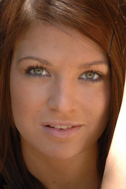 Woman with Green Eyes — Brown, Neutral, Afternoon, Photograph