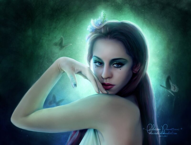 Woman with Green Eyes — Mystical