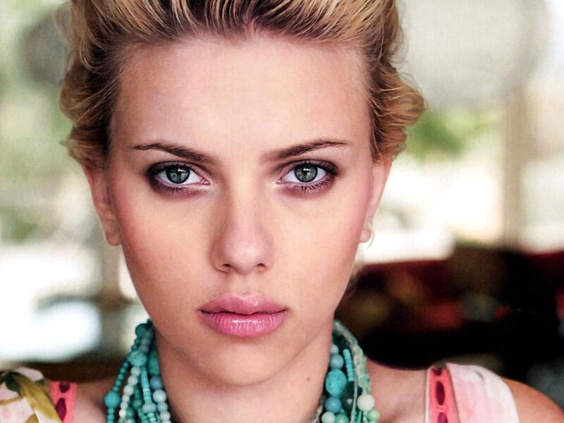 Woman with Green Eyes — Neutral, Photograph, Necklaces