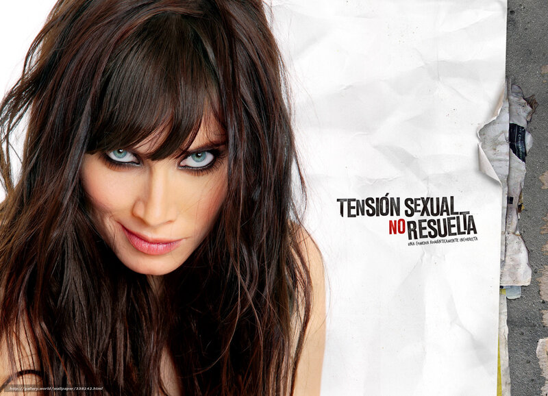 woman with green eyes on poster
