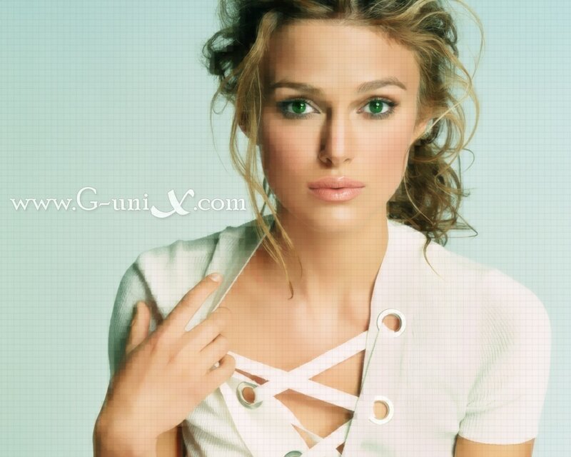 Woman with Green Eyes — White, Neutral
