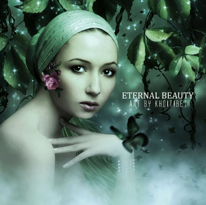 Woman with Green Headwrap — Ethereal