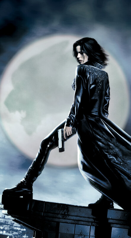 woman with gun on rooftop