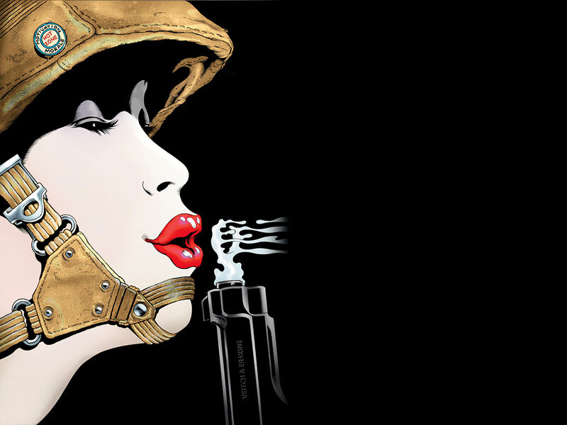 Woman with Gun