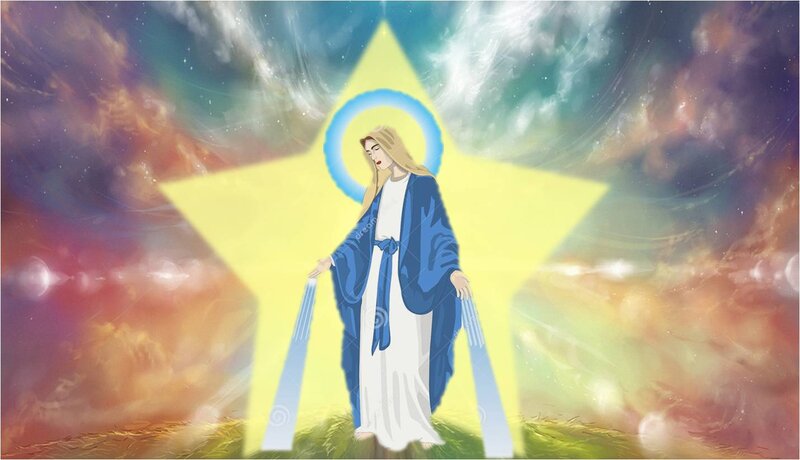 Woman with Halo and Star