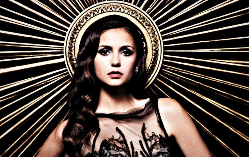 Woman with Halo — Black